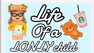 Life of a lonely child ! 🤓 {ROBLOX BLOXBURG ROLEPLAY}