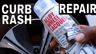 Scratched Rims and Curb Rash Alloy Wheels (How To Fix)  DIY Tutorial