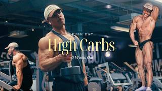 ASPIRING IFBB PRO PUSH DAY *REFEED EDITION* | 20 DAYS OUT