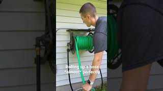 Rolling Up a Hose *Almost* Perfectly #shorts