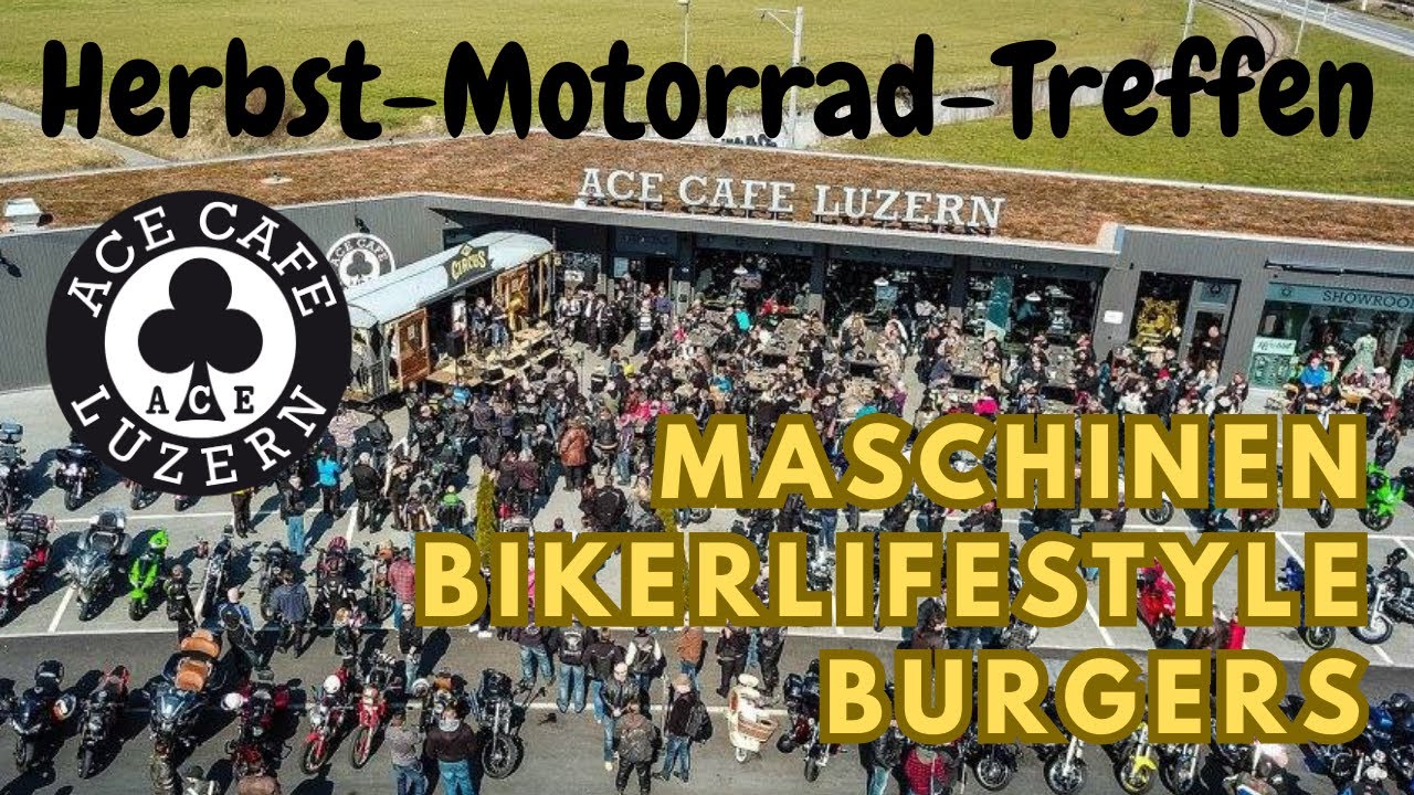 Motorrad Herbst-Treffen 2025 im ACE Café Luzern | Biker-Event Schweiz)