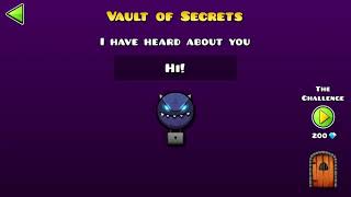 Being nice to the Keymaster in Geometry Dash be like…