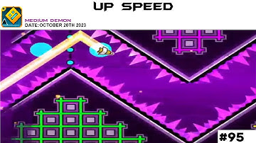 [95th] up speed by nether 100% (Medium Demon) | Geometry Dash