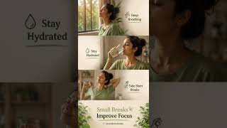 Why Stress Affects Your Focus | Signs of Mental Overload &amp; Simple Solutions 🌿