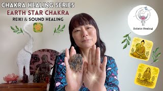 Earth Star Chakra Healing 🤎 | Chakra Healing Series | Reiki Energy & Sound Healing