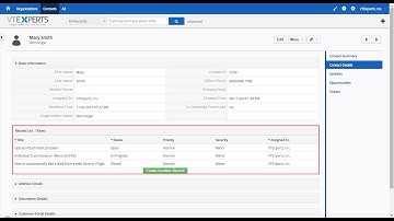 VTiger Related Lists & Blocks (Related Lists on Detail/Edit Views as Blocks/Lists)
