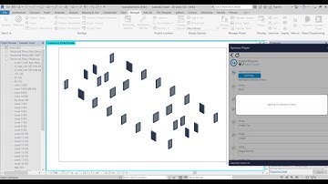 Auto Aluminum Formwork Wall, Use Dynamo In Revit