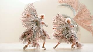 Elderly Fashion Dance • THE MINUTE THAT KNEW OUR NAMES | Surreal AI Music Video 4K