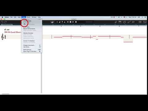 NOTION ~ Convert MIDI to Notation