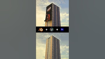 A CGI ad made in Blender using Fspy  #VFXMagic  #trending #ytshorts #shortsfeed #trending #3dart