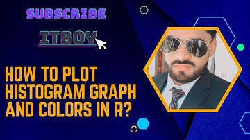 How to plot histogram graph and colors in R?