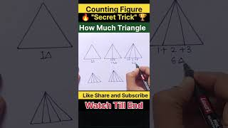 Triangle Counting Puzzle 😱 | 90% Log Galat Karte Hain!