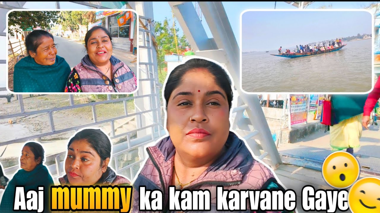 Aaj mummy ka kam karvane gaye😊