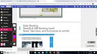 Group C First Week Distance Learning Andrew Isabella Emily Jaidyn Wyatt Kamyla Lyric and Aiden