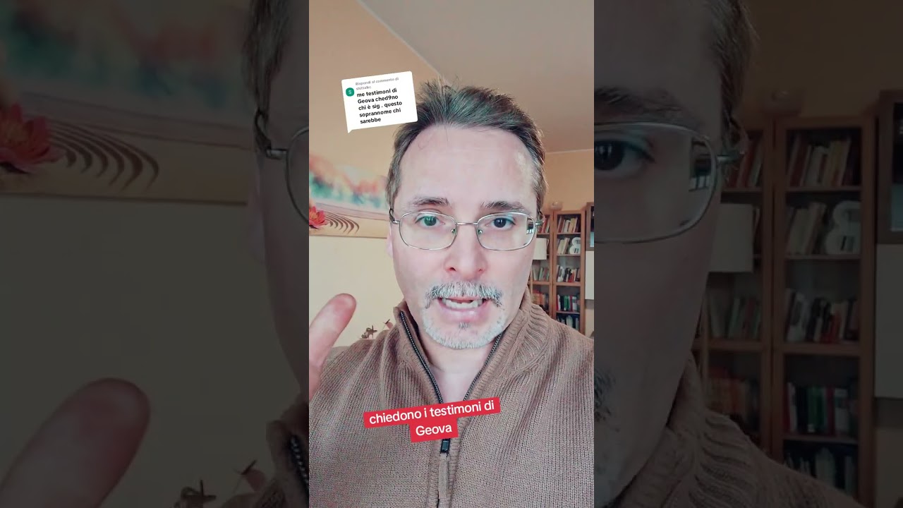 Testimoni di Geova chiedono....