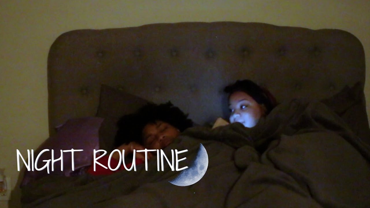 OUR STRANGE NIGHT ROUTINE - YouTube