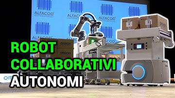 Una fabbrica completamente ROBOTIZZATA // Omron Flexible Manufacturing Roadshow
