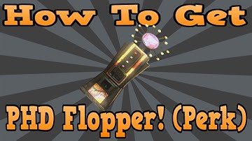 "Mob Of The Dead" How To Get PHD Flopper!!! (Using The Perk) ("Black Ops 2 Zombies")