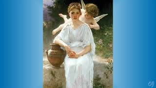 Double Art.  -William Adolphe Bouguereau  &  Music Secret Garden - ***