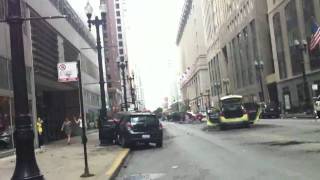Transformers 3 - LaSalle street destroyed and Wreckers