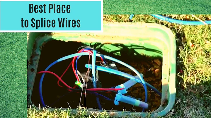 Irrigation System Wire Installation Tip | Always Make Splices In A Valve Box