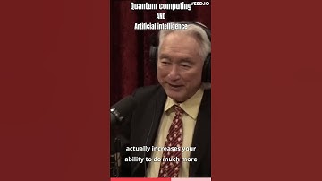 Michio Kaku talks about quantum computing and AI with Joe Rogan🤖🖥️#shorts