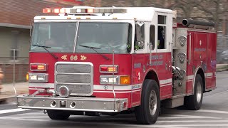 Baltimore City Fire Department Engine 2 Responding
