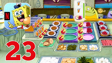 SpongeBob: Get Cooking - Gameplay Walkthrough Ham-A-Lot - Level 31-40 (iOS, Android)