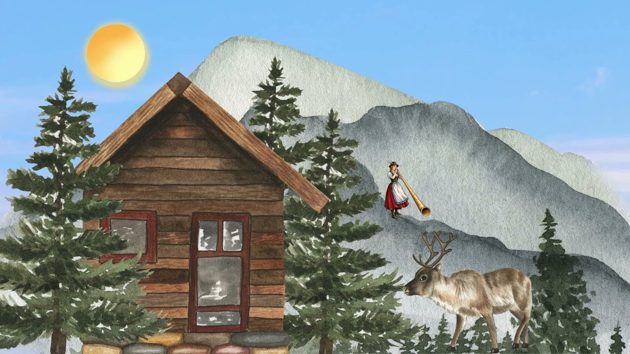 Swiss Mountain Scene – 12 Minutes of Gentle Alpine Ambience