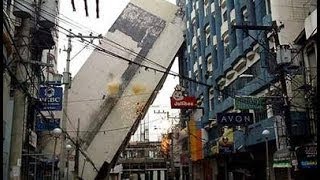 Building collapses caught on camera ...