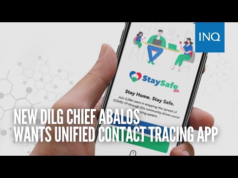 New DILG chief Abalos wants unified contact tracing app