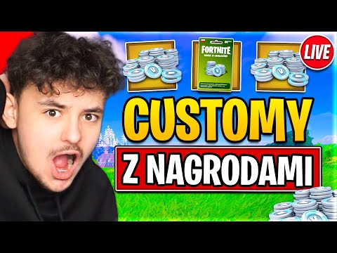 CUSTOMY O NAGRODY w FORTNITE - KOD zakrzakYT - CUSTOMY O NAGRODY w FORTNITE - KOD zakrzakYT