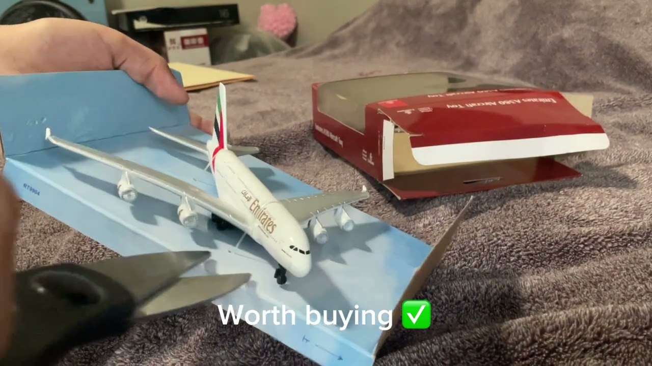 Unboxing my first model plane