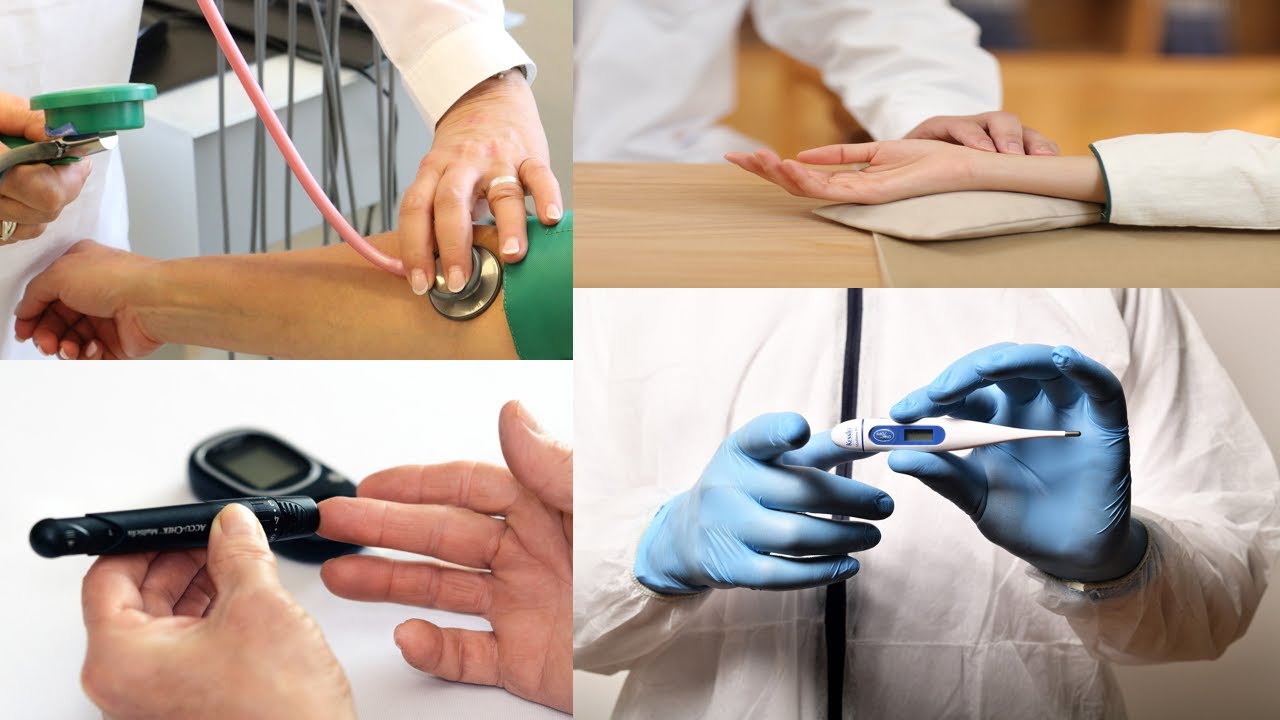 Vitalzeichen messen: Grundlagen zum Deutschlernen für die Pflege