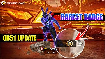 New Craftland Updates, Creator Badge & more