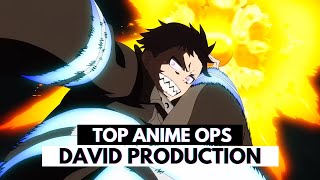 Top Anime Openings From David Production Studio