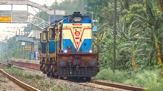 Sweet chugging of the most beautiful diesel locomotive of Indian Railways || Malda WDM 3A ALCO