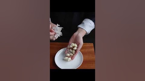 Cách lột tỏi cực nhanh #shorts