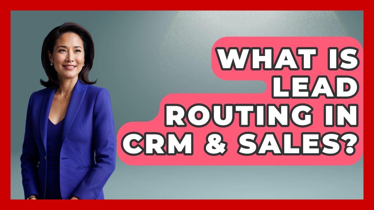 What Is Lead Routing In CRM & Sales? - Sales Saas Breakdown - YouTube