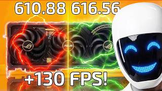 +10% FPS On Your GPU! Nvidia Driver 616.56 vs 610.88 comparison