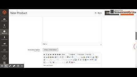 Dashboard / Magento Admin