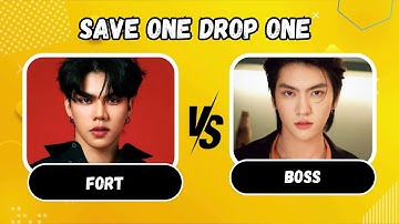 Save One, Drop One: Thai BL Actor Edition!🎬 | Who Will You Choose?