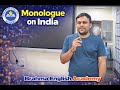 India: Not Just a Country, A Feeling | Powerful Monologue | Brahma English Academy