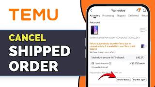 How To Cancel An Order On Temu 2026 | Cancel Order Before Shipping Guide