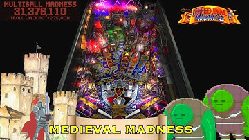 Medieval Madness VPX (Williams, 1997) Bigus MOD 2.0