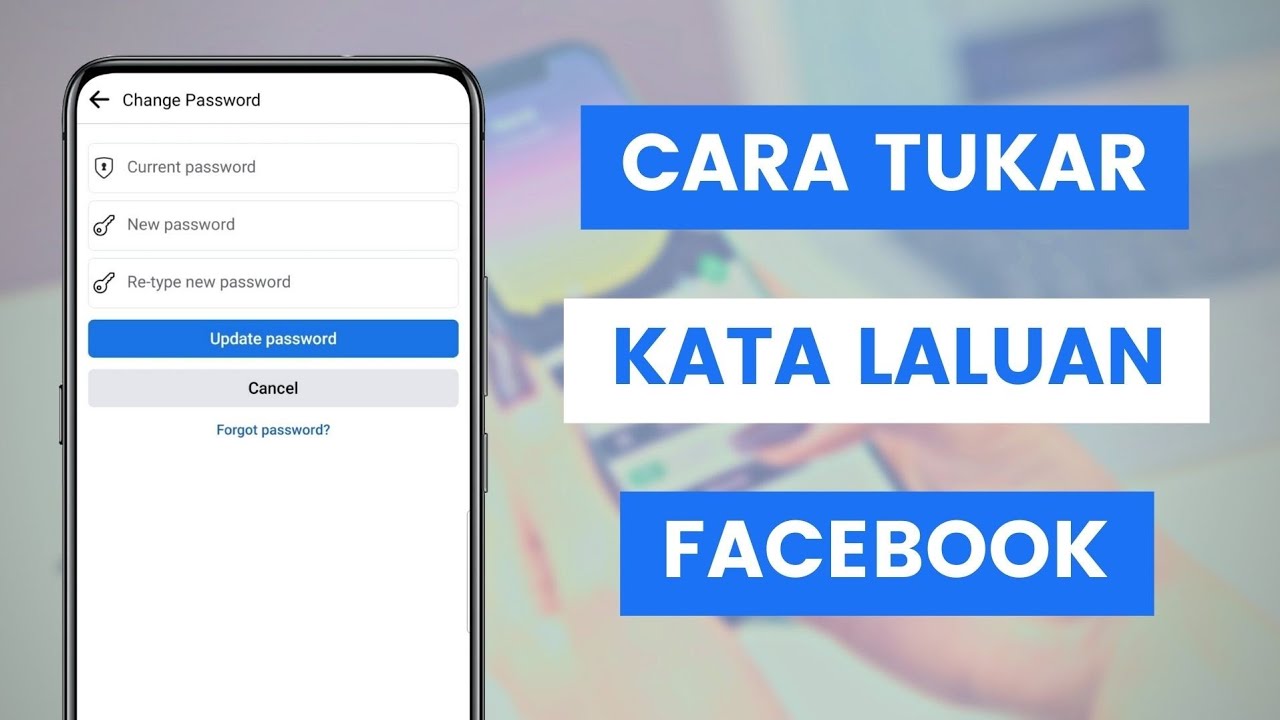 Cara Tukar Kata Laluan Facebook Atau Reset Password Bagi Mengelakkan