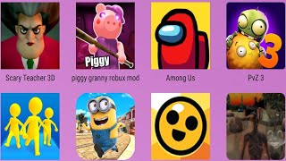 Scary Teacher 3D,Among Us,Piggy Granny,PvZ3,Siren Head The Game,Brawl Stars,Minion Rush,Join & Clash screenshot 2