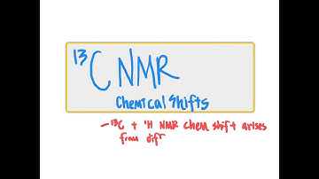 CHM4930 13C NMR Chemical Shifts