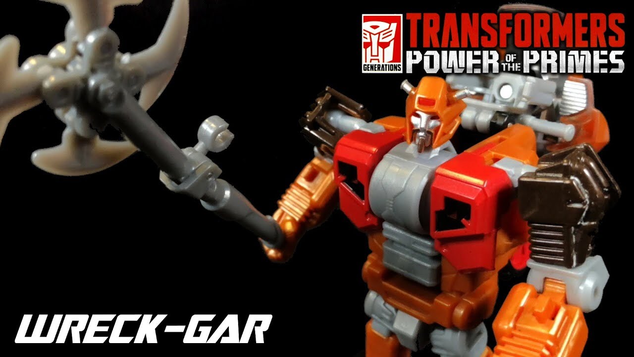 Hasbro Transformers Age of the Primes Voyager Class Junkion Wreck-Gar 7-In Action Figure