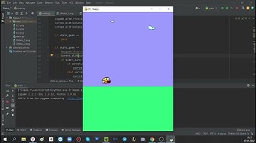 Копия Flappy Bird на Python часть 3